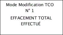 confirmation d'effacement du tco