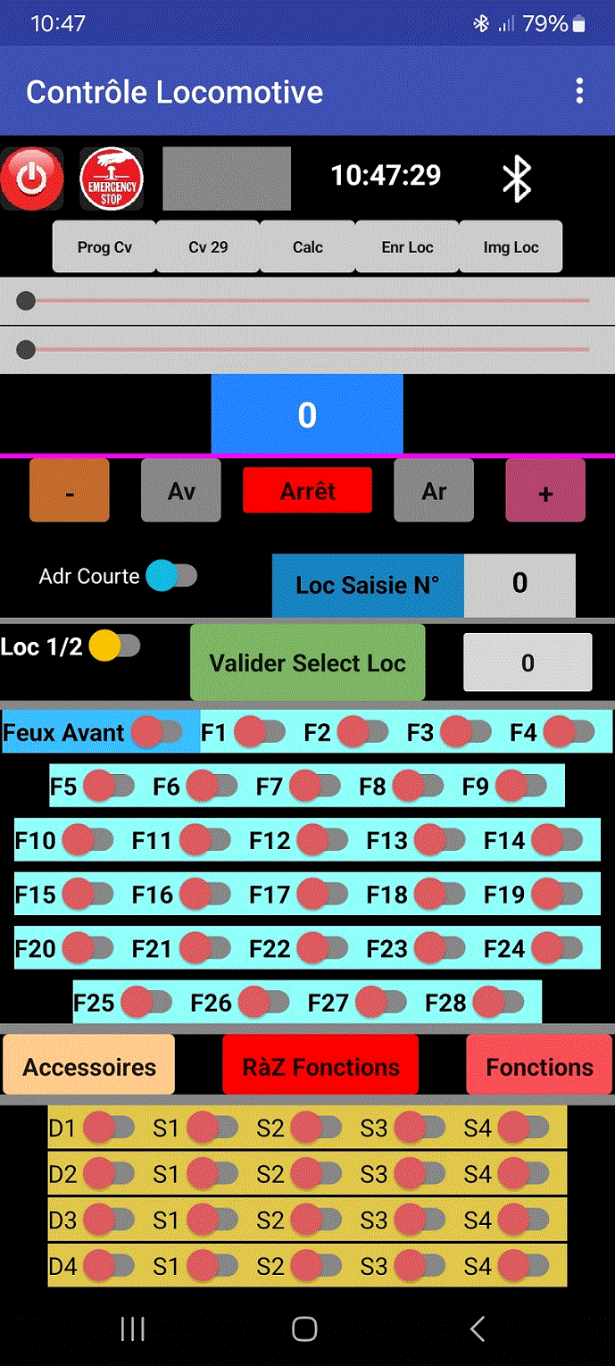 Interface DCC Contrôle V2