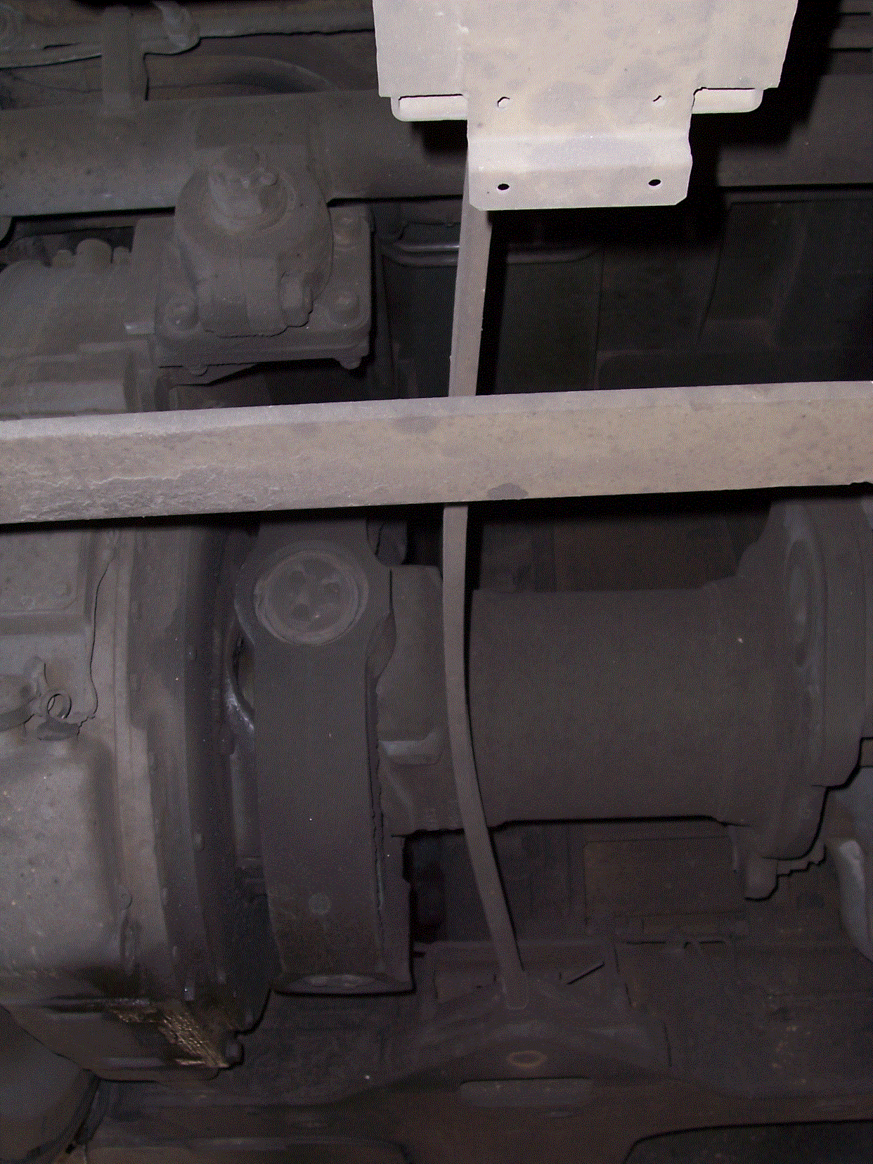 barre de traction tordue