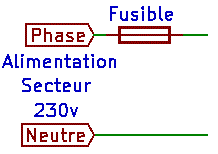 emplacement fusible alimentation