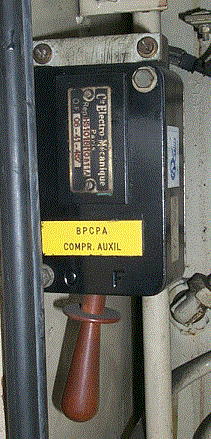 commande du compresseur auxiliaire