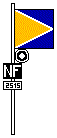 repere nf avec feu  blanc de franchissement