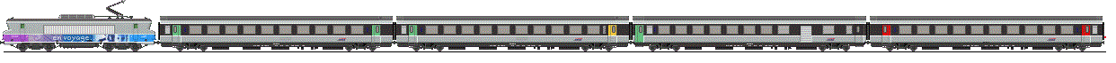train de voyageurs